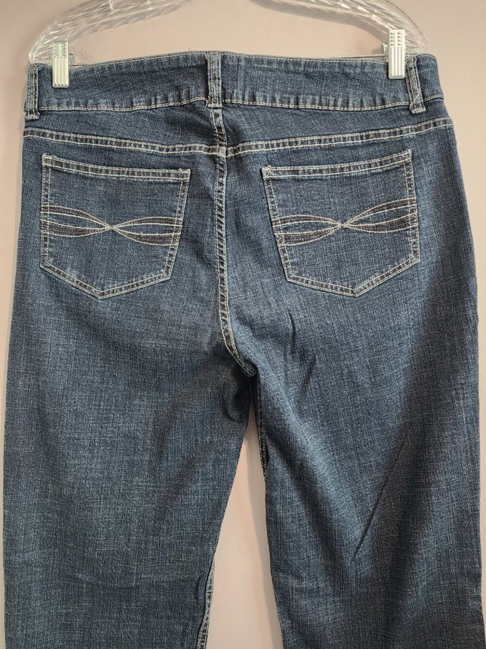 Lee Riders Women's Size 14 Long Relaxed Fit Straight Leg Mid-Rise - Picture 10 of 14